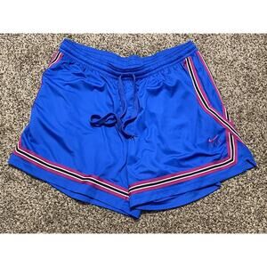 Nike Women's Fly Crossover Basketball Shorts Size 3XL Hyper Royal CK6599